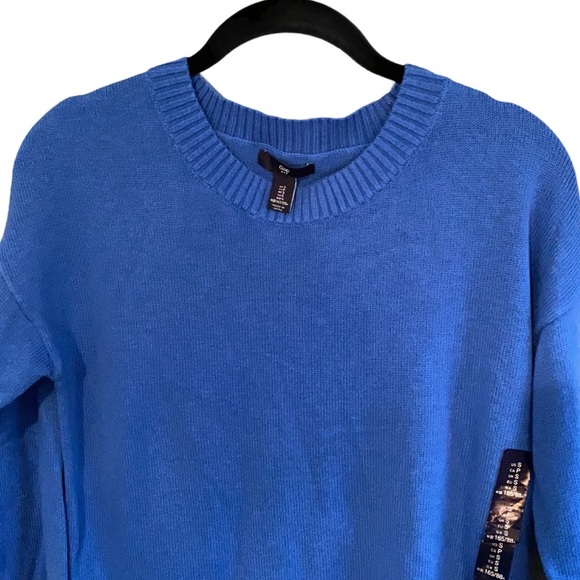 NWT GAP Crew Neck Tippi Pullover Sweater in Blue - Picture 4 of 12